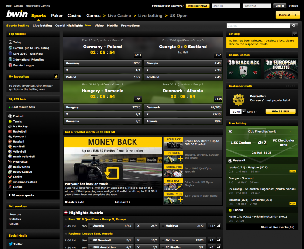 paris sportifs bwin